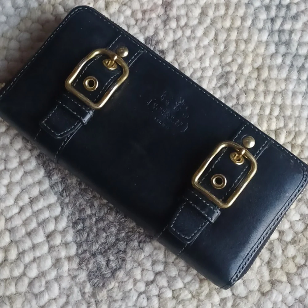Coach leather wallet